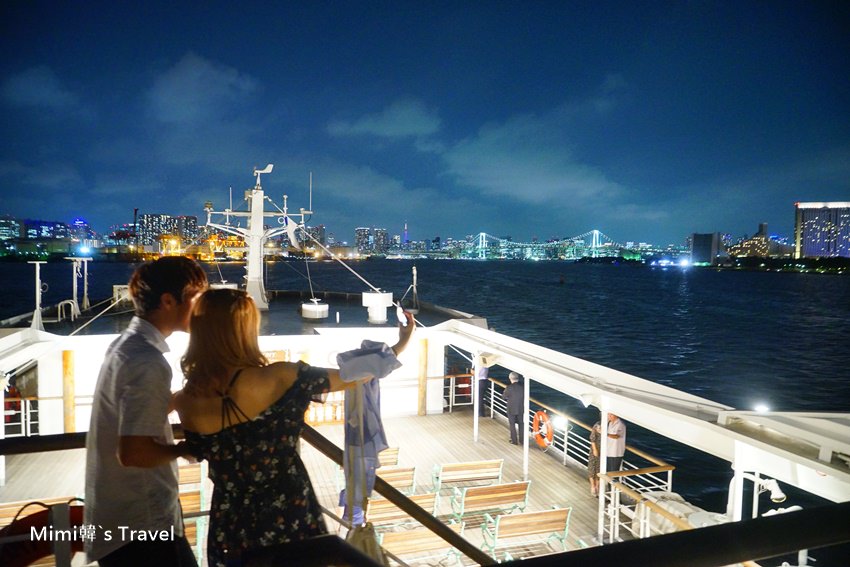 【東京台場美食】東京灣遊船晚餐 Symphony Tokyo Bay Cruise 情侶浪漫約會推薦