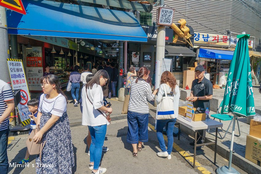 【韓國景點】通仁市場：換銅板吃美食，景福宫附近傳統市場，銅板便當好有趣，辣炒年糕人氣十足