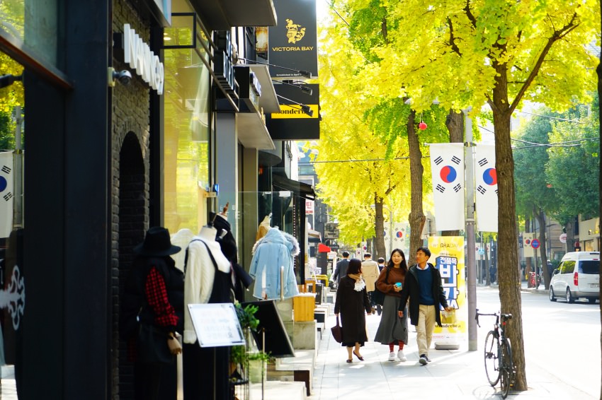 【首爾購物】江南新沙洞林蔭道 신사동가로수길：韓國時尚流行指標，網美網紅街拍熱門地點