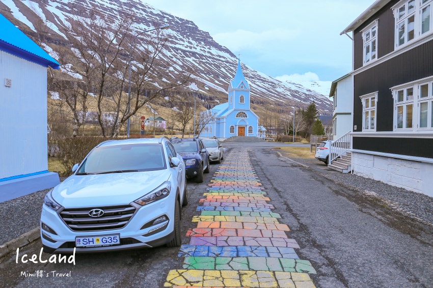 【冰島景點】白日夢冒險王小鎮 Seydisfjordur：朝聖電影場景，繽紛的童話峽灣小鎮