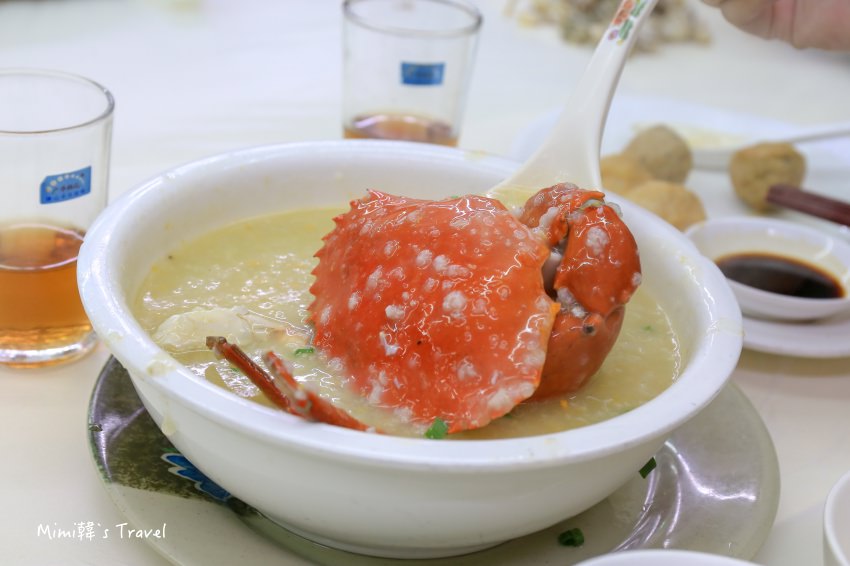 【澳門美食】誠昌飯店馳名水蟹粥：官也街好吃螃蟹粥，蟹鮮味美，But有點貴！