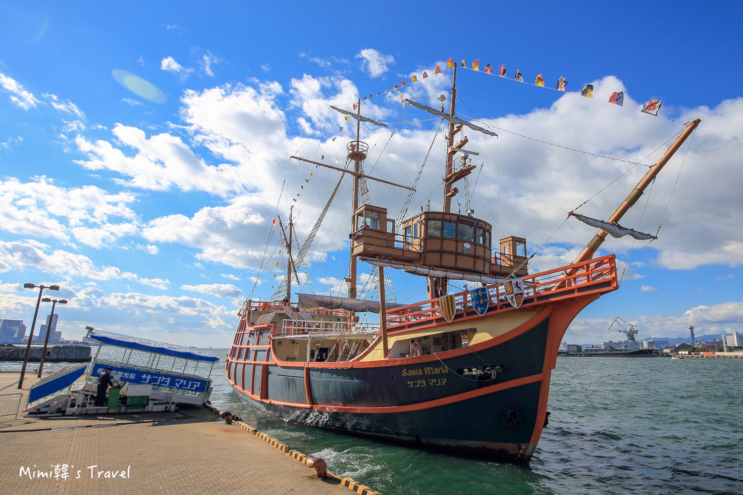 【大阪景點】聖瑪麗亞號：大阪周遊卡大阪港免費景點，跟著哥倫布航海去