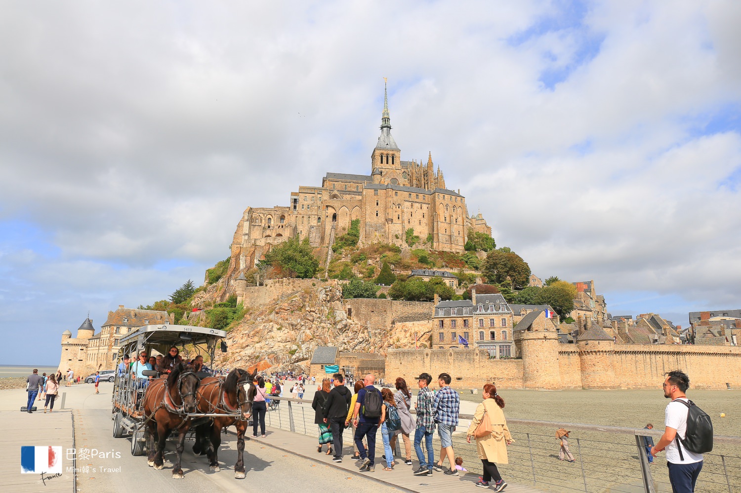 【法國景點】聖米歇爾山一日遊：交通門票彙整，巴黎出發必訪世界文化遺產