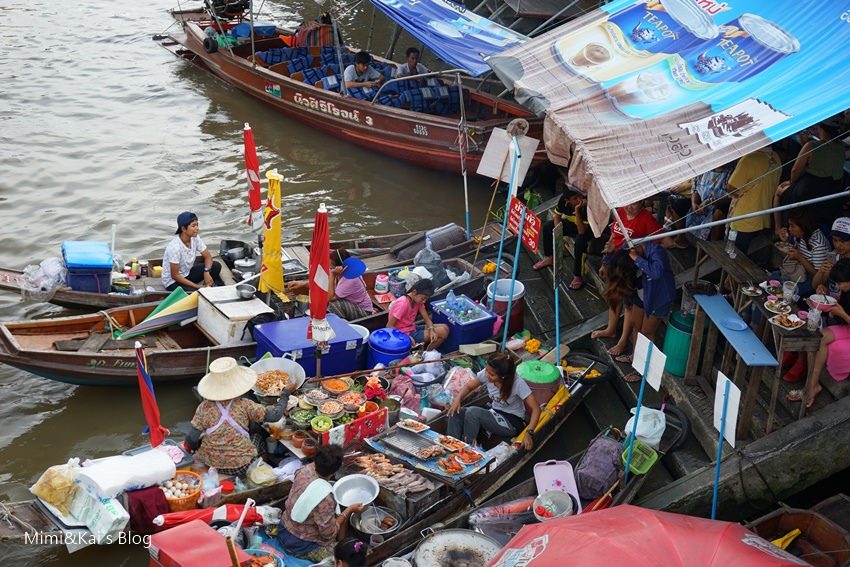 【泰國曼谷】安帕瓦水上市場(交通、看螢火蟲)，泰國最好吃的美食是路邊攤無誤