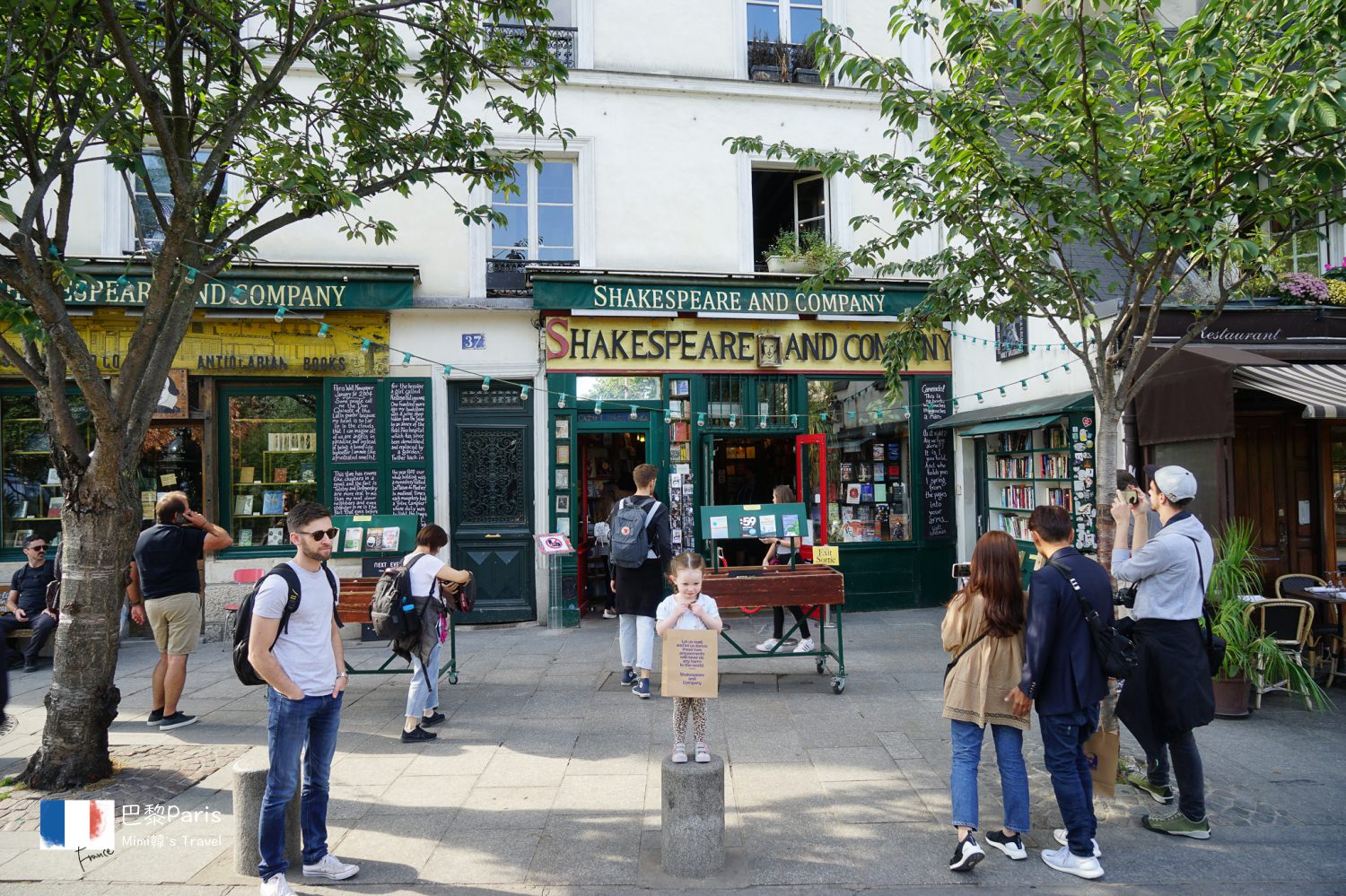 【巴黎景點】莎士比亞書店＆咖啡店：金城武廣告拍攝，追尋海明威等文人腳步