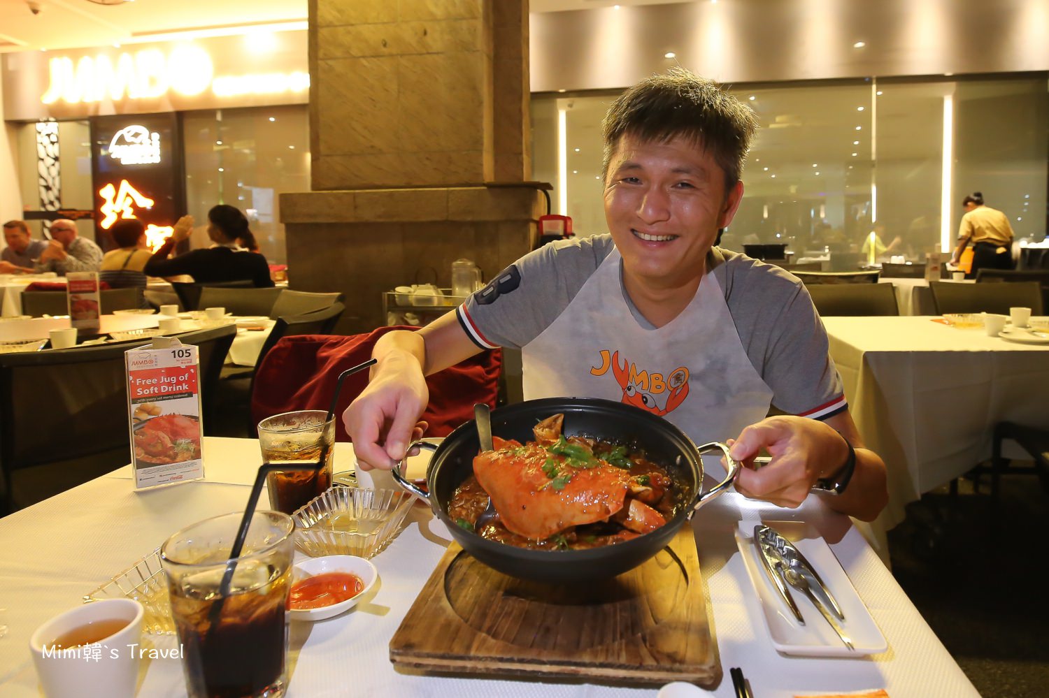 【新加坡】珍寶海鮮 Jumbo Seafood：辣椒螃蟹肥美夠味！克拉克碼頭旁必吃美食推薦