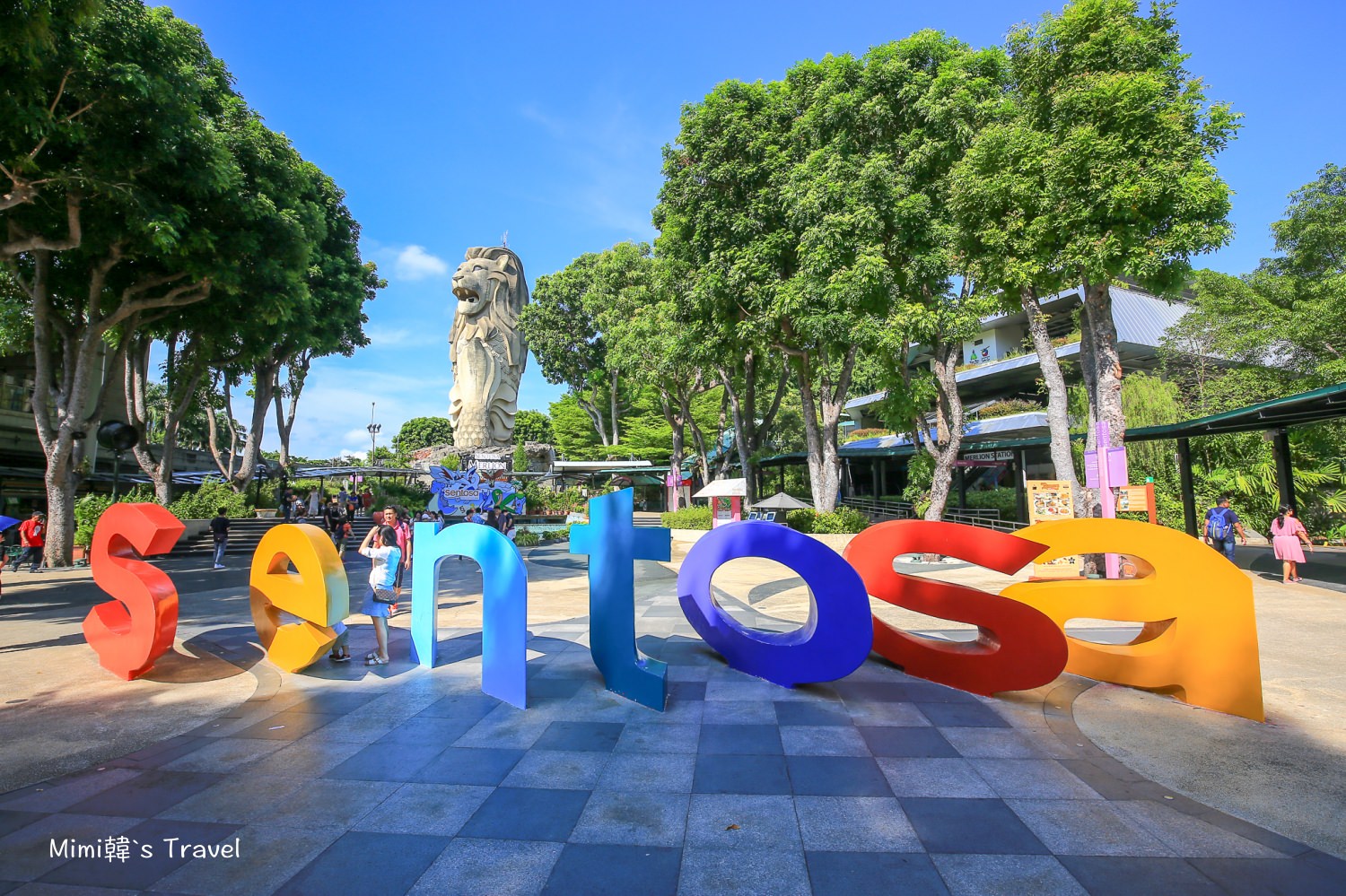 【新加坡】聖淘沙魚尾獅塔：優惠門票、交通＆順遊景點，新加坡最大隻魚尾獅登頂去！