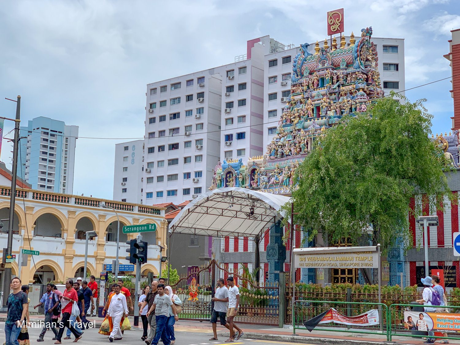 【新加坡】小印度景點＆美食半日遊：必逛竹腳中心、小印度拱廊、實龍崗路散策
