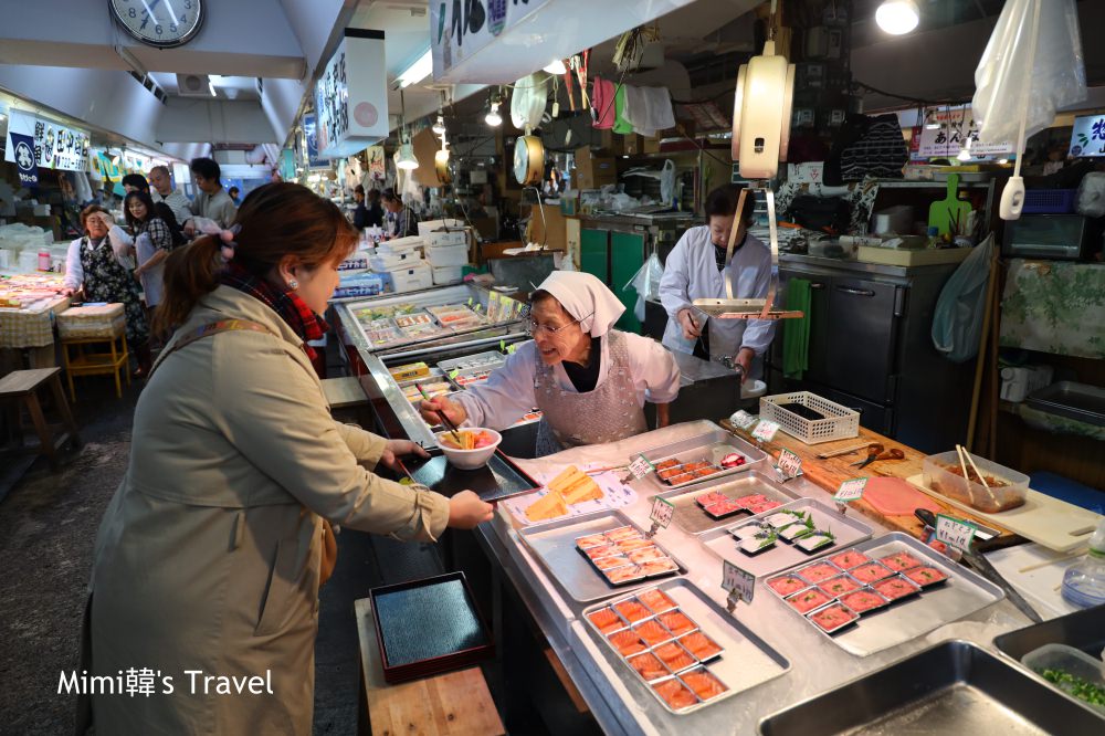 【青森景點】青森魚菜中心(古川市場)のっけ丼：自選配料海鮮丼飯，北海道干貝超肥美