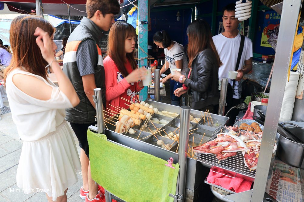 澎湖美食：阿豹香腸攤