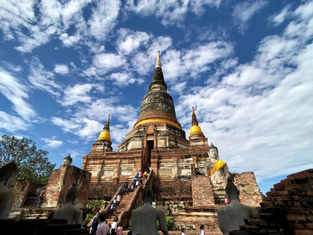 【泰國大城】大城一日遊：曼谷出發Ayutthaya推薦必訪景點、變裝拍照＆夜市玩透透