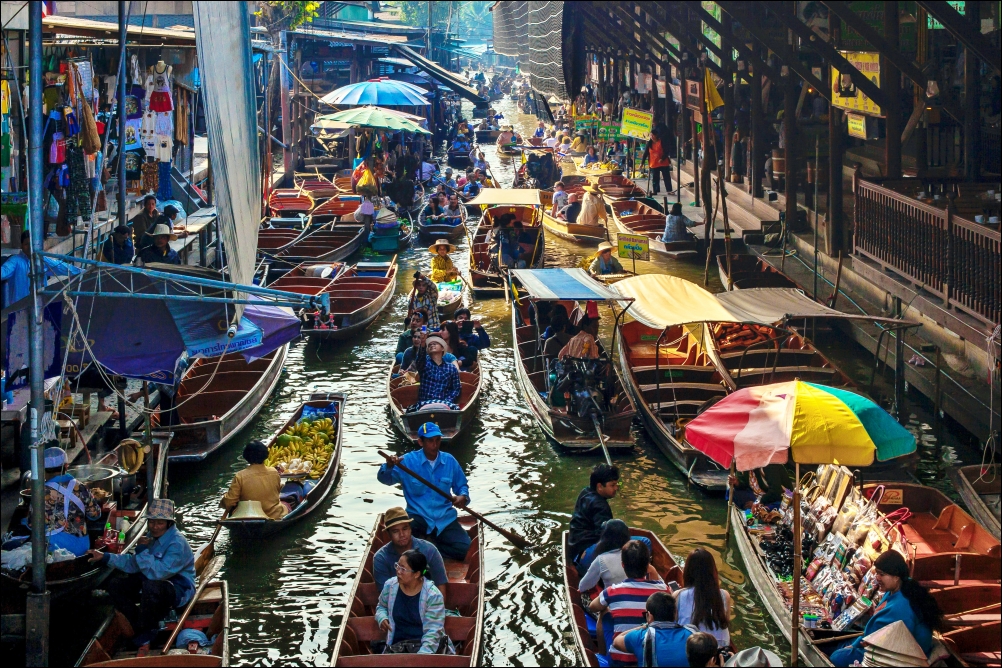 【泰國水上市場】曼谷丹能莎朵水上市場、安帕瓦水上市場一日遊