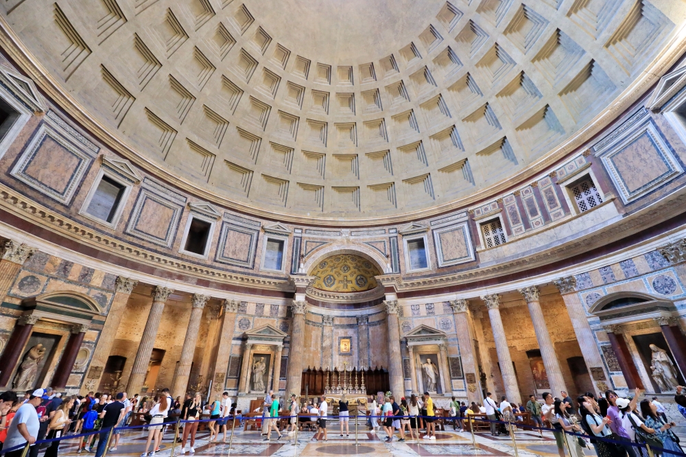 【羅馬景點】萬神殿(Pantheon)：最新門票/建築特色介紹/周邊順遊景點美食