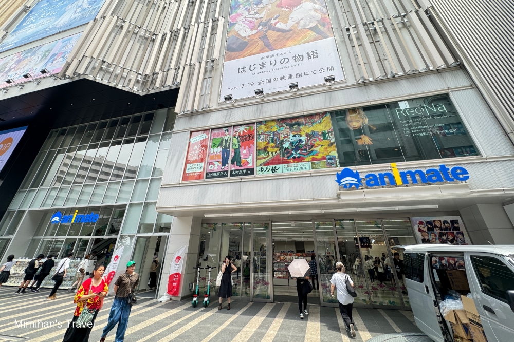 動漫迷東京必逛「Animate池袋總店」世界紀錄認證全球最大動漫商場！