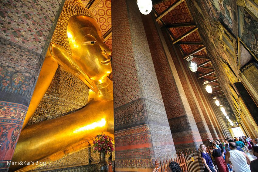 【曼谷景點】臥佛寺 Wat Pho：必遊！泰國曼谷最古老寺廟，巨大臥佛莊嚴壯觀，記得換零錢投缽許願唷～